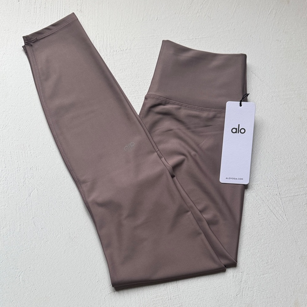 ALO Yoga High Waist Airlift Legging 7/8 Mushroom 🍄‍🟫 - Picture 6 of 13